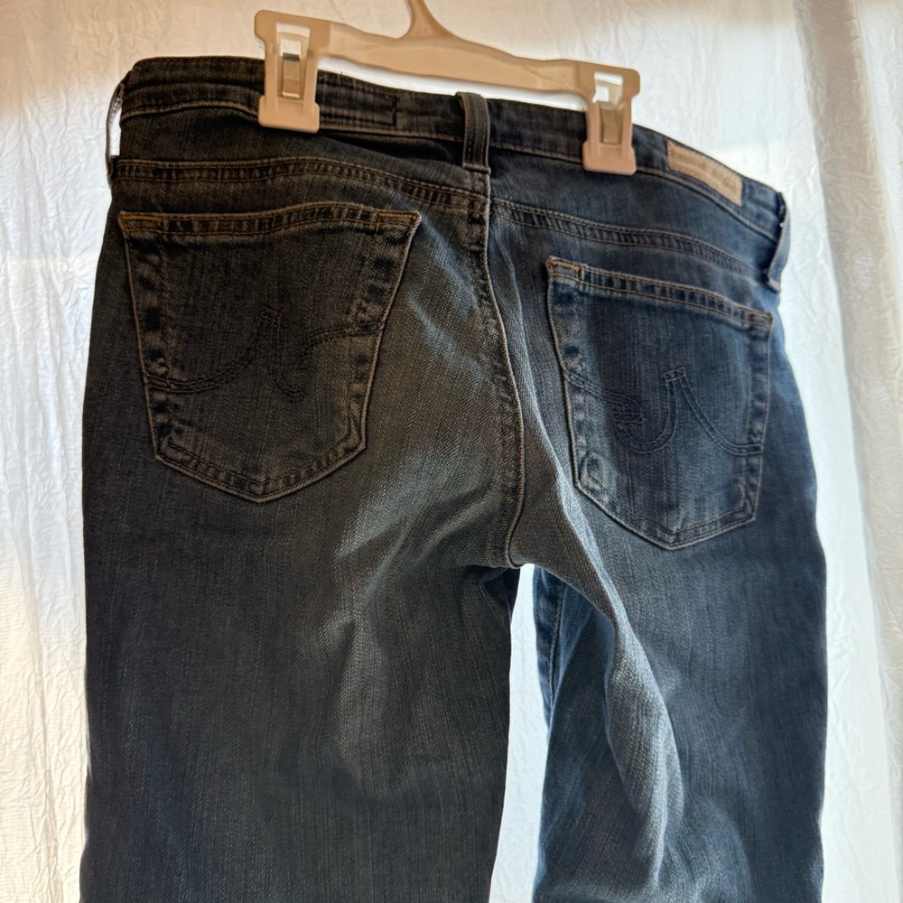 AG Adriano‎ Goldschmied The Stilt Cigarette Roll Up Denim Jeans - Picture 5 of 8